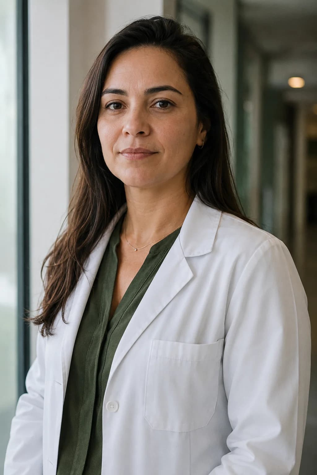 Médica do trabalho da equipe MEDCuritiba
